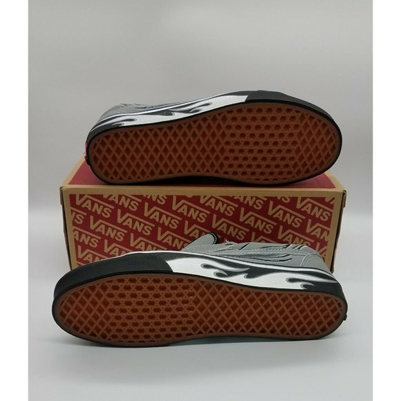 Vans x A$AP Worldwide Silver Reflective Old Skool Shoes VN0A7Q2J6UR - Picture 7 of 7